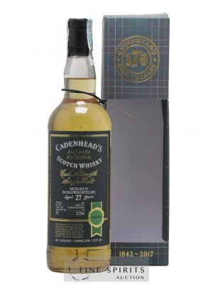 Inchgower 27 years 1989 Cadenhead's Bourbon Hogshead - One of 234 - bottled 2017 Authentic Collection ---- - Lot de 1 Bouteille