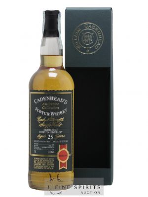 Tomatin 25 years 1989 Cadenhead's Bourbon Hogshead - One of 204 - bottled 2015 Authentic Collection ---- - Lot de 1 Bouteille