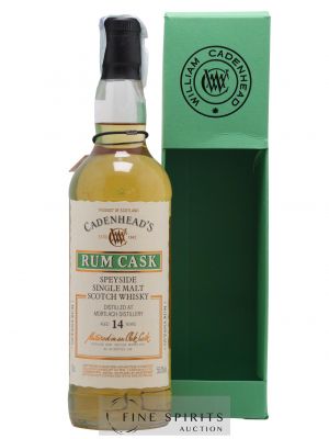 Mortlach 14 years 2003 Cadenhead's Rum Cask - Guyana One of 240 - bottled 2017 ---- - Lot de 1 Bouteille