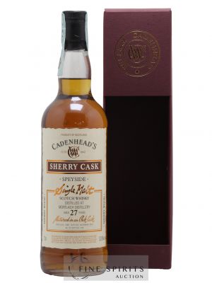 Mortlach 27 years 1988 Cadenhead's Sherry Cask One of 498 - bottled 2016   - Lot de 1 Bouteille