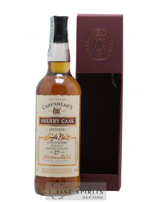 Mortlach 27 years 1988 Cadenhead's Sherry Cask One of 498 - bottled 2016   - Lot de 1 Bouteille