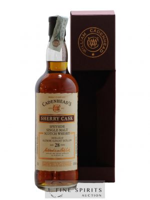 Aultmore 28 years 1989 Cadenhead's Sherry Cask One of 156 - bottled 2018 ---- - Lot de 1 Bouteille