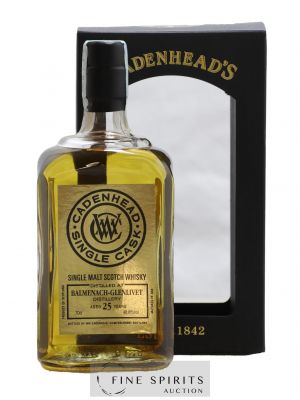 Balmenach 25 years 1989 Cadenhead's Bourbon Hogshead - One of 186 - bottled 2014 Single Cask ---- - Lot de 1 Bouteille