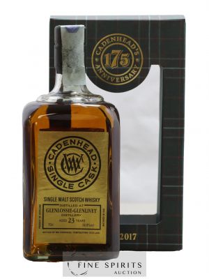 Glenlossie 23 years 1993 Cadenhead's Bourbon Hogshead - One of 216 - bottled 2017 Single Cask ---- - Lot de 1 Bouteille
