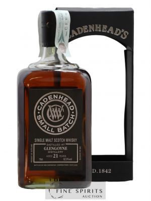 Glengoyne 21 years 1996 Cadenhead's One of 510 - bottled 2017 Small Batch ---- - Lot de 1 Bouteille