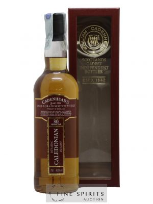 Caledonian 30 years 1987 Cadenhead's Hogshead - One of 213 - bottled 2018   - Lot de 1 Bouteille
