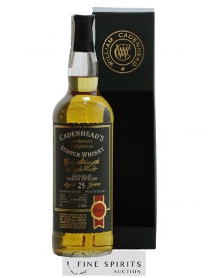 Tomatin 25 years 1989 Cadenhead's Bourbon Hogshead - One of 204 - bottled 2015 Authentic Collection ---- - Lot de 1 Bouteille