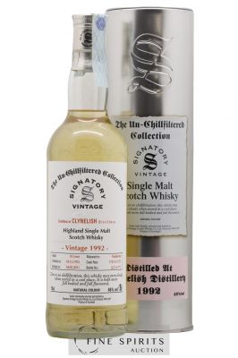Clynelish 18 years 1992 Signatory Vintage Hogsheads Casks n°17272-73 - One of 771 - bottled 2011 The Un-Chillfiltered Collection   - Lot de 1 Bouteille