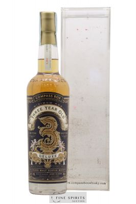 Three Year Old Deluxe 3 years Compass Box One of 3282 - bottled 2016 Limited Edition   - Lot de 1 Bouteille