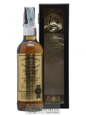 Imperial 29 years 1977 Cadenhead's Bourbon Hogshead - One of 228 - bottled 2007 Chairman's Stock ---- - Lot de 1 Bouteille