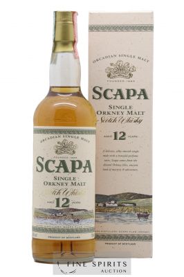 Scapa 12 years Of. ---- - Lot de 1 Bouteille