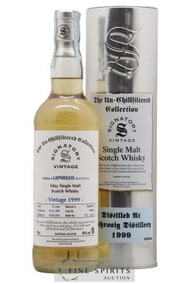 Laphroaig 12 years 1999 Signatory Vintage Cask n°700044 - One of 362 - bottled 2012 The Un-Chillfiltered Collection   - Lot de 1 Bouteille