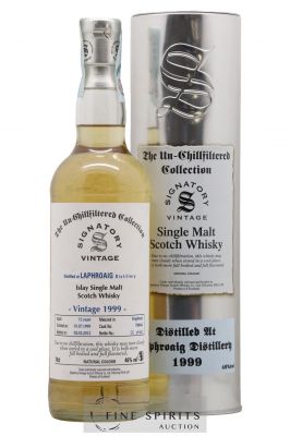 Laphroaig 12 years 1999 Signatory Vintage Cask n°700044 - One of 362 - bottled 2012 The Un-Chillfiltered Collection   - Lot de 1 Bouteille