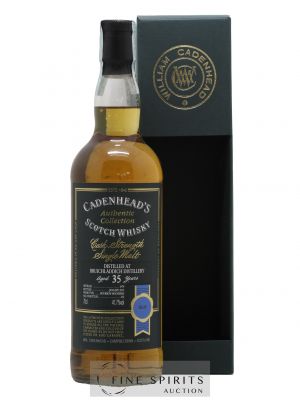 Bruichladdich 35 years 1979 Cadenhead's Bourbon Hogshead - One of 132 - bottled 2015 Authentic Collection ---- - Lot de 1 Bouteille