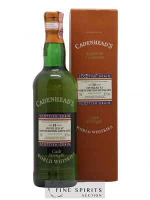 North British 19 years Cadenhead's Authentic Collection   - Lot de 1 Bouteille