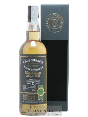 Auchroisk 27 years 1988 Cadenhead's Bourbon Hogshead - One of 258 - bottled 2016 Authentic Collection   - Lot of 1 Bottle