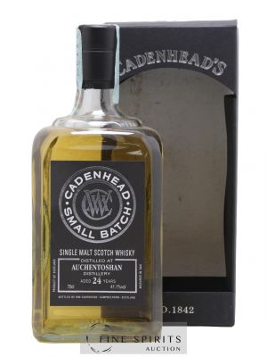 Auchentoshan 24 years 1992 Cadenhead's One of 168 - bottled 2016 Small Batch   - Lot de 1 Bouteille