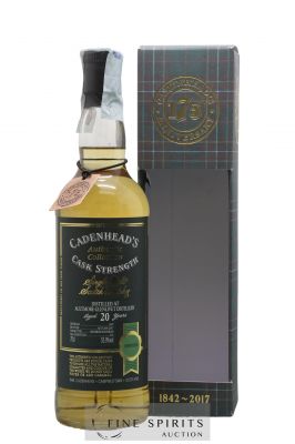 Aultmore 20 years 1997 Cadenhead's Bourbon Hogshead - One of 276 - bottled 2017 Authentic Collection   - Lot of 1 Bottle