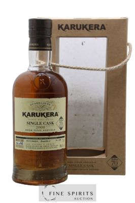 Karukera 2008 Of. Single Cask n°66 - One of 299 - bottled 2017 70th Anniversary Velier ---- - Lot de 1 Bouteille