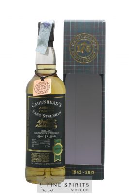 Dailuaine 13 years 2004 Cadenhead's Bourbon Hogshead - One of 288 - bottled 2017 Authentic Collection ---- - Lot de 1 Bouteille