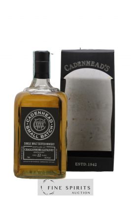 Cragganmore 22 years 1993 Cadenhead's One of 492 - bottled 2015 Small Batch ---- - Lot de 1 Bouteille