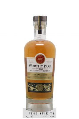 Worthy Park Of. Single Estate Reserve Velier 70th Anniversary   - Lot of 1 Bottle