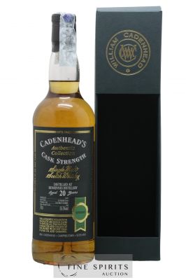Benrinnes 20 years 1997 Cadenhead's Bourbon Barrel - One of 168 - bottled 2018 Authentic Collection ---- - Lot de 1 Bouteille