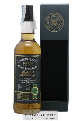 Speyside 26 years 1991 Cadenhead's Bourbon Hogshead - One of 324 - bottled 2018 Authentic Collection   - Lot de 1 Bouteille