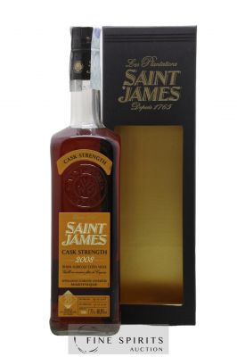 Saint James 2008 Of. bottled 2017 Velier 70th Anniversary Cask Strengh   - Lot de 1 Bouteille