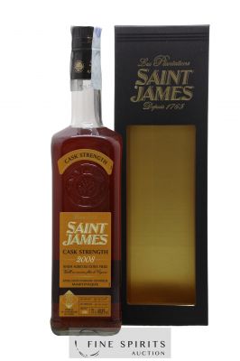 Saint James 2008 Of. bottled 2017 Velier 70th Anniversary Cask Strengh   - Lot de 1 Bouteille