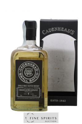 Craigellachie 9 years 2009 Cadenhead's Small Batch One of 570 - bottled 2018 ---- - Lot de 1 Bouteille