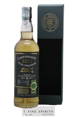 Glen Grant 20 years 1997 Cadenhead's Bourbon Hogshead - One of 264 - bottled 2018 Authentic Collection ---- - Lot de 1 Bouteille