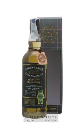 Aultmore 20 years 1997 Cadenhead's Bourbon Hogshead - One of 276 - bottled 2017 Authentic Collection   - Lot of 1 Bottle