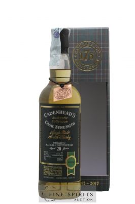 Aultmore 20 years 1997 Cadenhead's Bourbon Hogshead - One of 276 - bottled 2017 Authentic Collection   - Lot of 1 Bottle