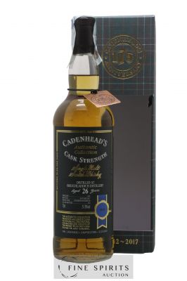 Bruichladdich 26 years 1991 Cadenhead's Cask Strength One of 210 - bottled 2017 Authentic Collection ---- - Lot de 1 Bouteille