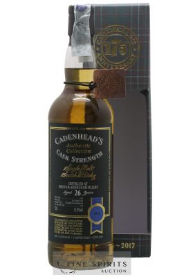 Bruichladdich 26 years 1991 Cadenhead's Cask Strength One of 210 - bottled 2017 Authentic Collection ---- - Lot de 1 Bouteille