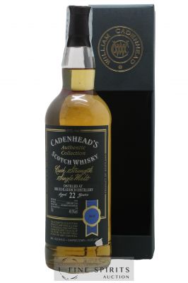 Bruichladdich 22 years 1993 Cadenhead's Bourbon Hogshead - One of 228 - bottled 2016 Authentic Collection ---- - Lot de 1 Bouteille