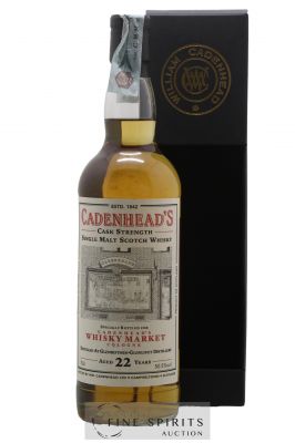 Glenrothes 22 years 1996 Cadenhead's Bourbon Hogshead - One of 312 - bottled 2018 Whisky Market Cologne ---- - Lot de 1 Bouteille