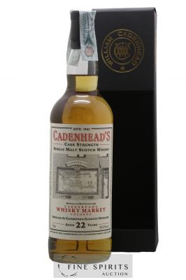 Glenrothes 22 years 1996 Cadenhead's Bourbon Hogshead - One of 312 - bottled 2018 Whisky Market Cologne ---- - Lot de 1 Bouteille