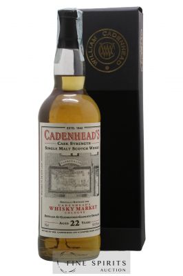 Glenrothes 22 years 1996 Cadenhead's Bourbon Hogshead - One of 312 - bottled 2018 Whisky Market Cologne ---- - Lot de 1 Bouteille