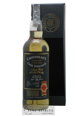 Ord 10 years 2008 Cadenhead's Bourbon Hogshead - One of 234 - bottled 2019 Authentic Collection   - Lot of 1 Bottle