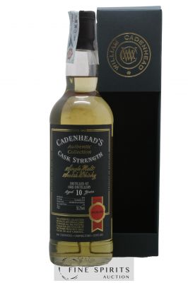 Ord 10 years 2008 Cadenhead's Bourbon Hogshead - One of 234 - bottled 2019 Authentic Collection   - Lot of 1 Bottle