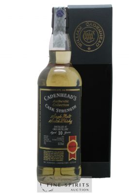 Ord 10 years 2008 Cadenhead's Bourbon Hogshead - One of 264 - bottled 2018 Authentic Collection   - Lot of 1 Bottle