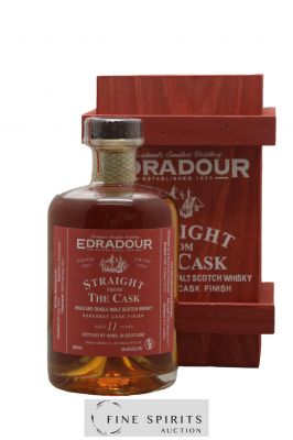 Edradour 11 years 2002 Of. Straight from the Cask Burgundy Cask Finish - One of 437 - bottled 2013 (50cl.) ---- - Lot de 1 Bouteille