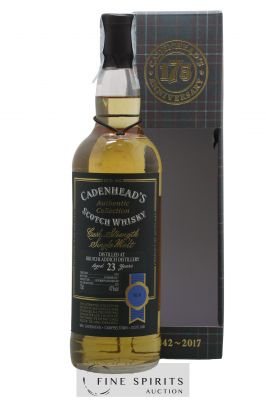 Bruichladdich 23 years 1993 Cadenhead's Bourbon Hogshead - One of 228 - bottled 2017 Authentic Collection ---- - Lot de 1 Bouteille