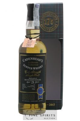 Bruichladdich 23 years 1993 Cadenhead's Bourbon Hogshead - One of 228 - bottled 2017 Authentic Collection ---- - Lot de 1 Bouteille