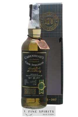 Dailuaine 13 years 2004 Cadenhead's Bourbon Hogshead - One of 288 - bottled 2017 Authentic Collection ---- - Lot de 1 Bouteille