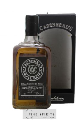 Glenrothes 21 years 1996 Cadenhead's Small Batch One of 990 - bottled 2018 ---- - Lot de 1 Bouteille