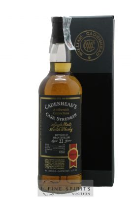 Arran 22 years 1996 Cadenhead's Cask Strength Bourbon Hogshead - One of 276 - bottled 2019 Authentic Collection ---- - Lot de 1 Bouteille