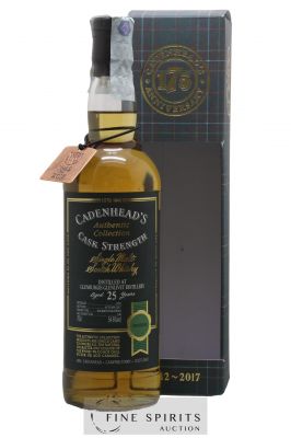 Glenburgie 25 years 1992 Cadenhead's Bourbon Hogshead - One of 240 - bottled 2017 Authentic Collection ---- - Lot de 1 Bouteille